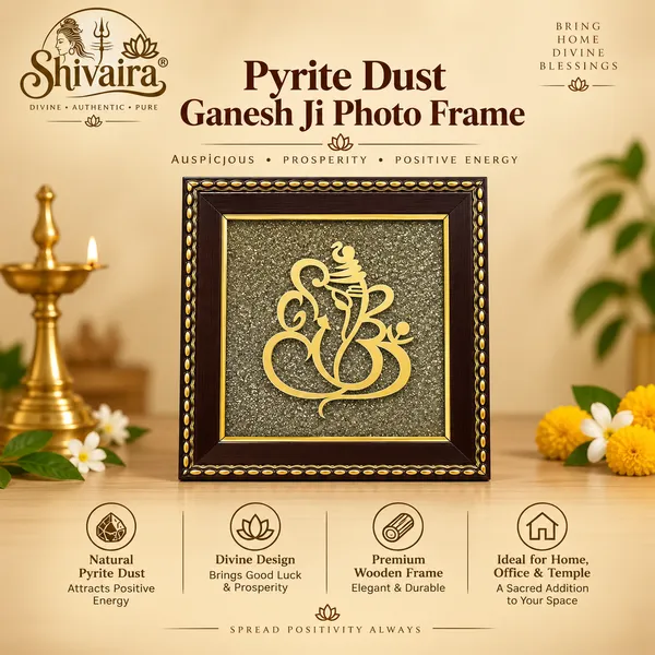 Ganesh_Ji_Pyrite_Dust_Photo_Frame_|_Elegant_Vastu_Decor_for_Home_&_Office