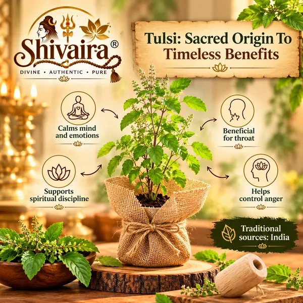 Original_Tulsi_Mala_108+1_Beads_|_Natural_Tulsi_Wood_Japa_Mala_|_Shivaira