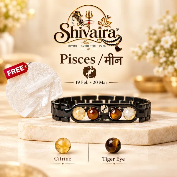 Pisces_Zodiac_Bracelet_|_Meen_Rashi_Bracelet_with_Citrine_&_Tiger_Eye_|_Shivaira