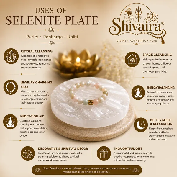 White_Raw_Selenite_Round_Crystal_Plate_For_Crystal_Charging