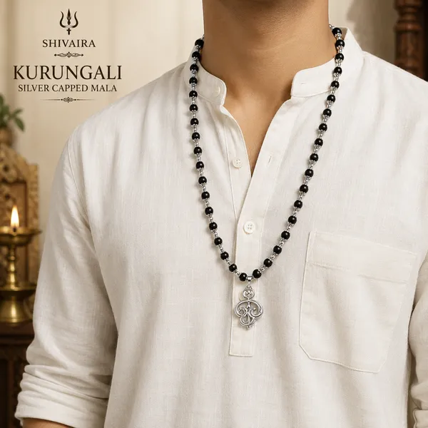 Premium_Kurungali_Silver_Capped_Mala_with_OM_–_Traditional_Spiritual_Mala