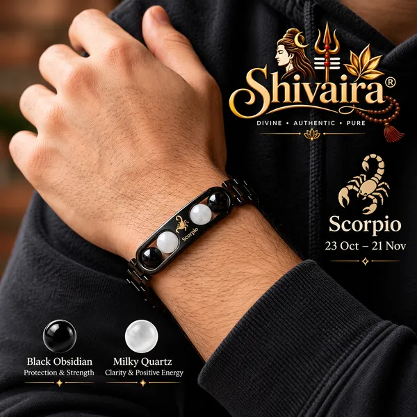 Scorpio_Zodiac_Bracelet_|_Vrishchik_Rashi_Bracelet_with_Black_Obsidian_&_Milky_Quartz_|_Shivaira