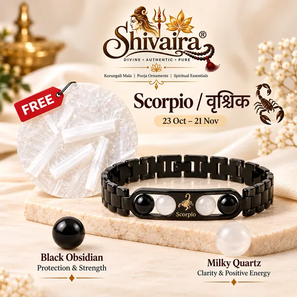 Scorpio_Zodiac_Bracelet_|_Vrishchik_Rashi_Bracelet_with_Black_Obsidian_&_Milky_Quartz_|_Shivaira