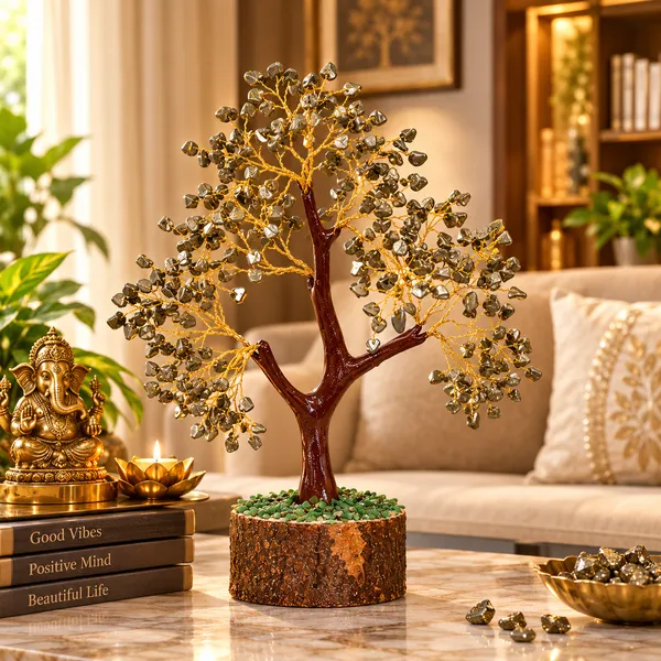 Shivaira_Raw_Pyrite_Stone_Tree_150_Beads_|_Pyrite_Money_Tree_for_Wealth,_Prosperity_&_Positive_Energy
