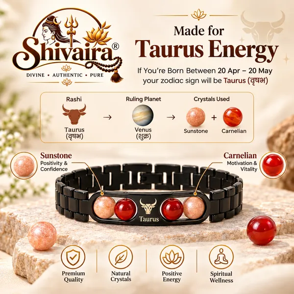 Taurus_Zodiac_Bracelet_|_Vrishabh_Rashi_Bracelet_with_Sunstone_&_Carnelian_|_Shivaira