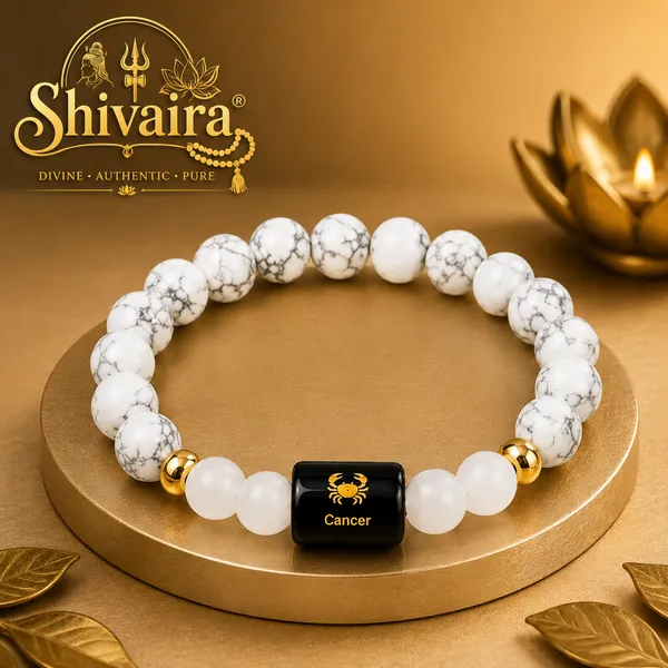 Cancer_(Kark_Rashi)_Zodiac_Bracelet_with_Raw_Selenite_Charging_Plate