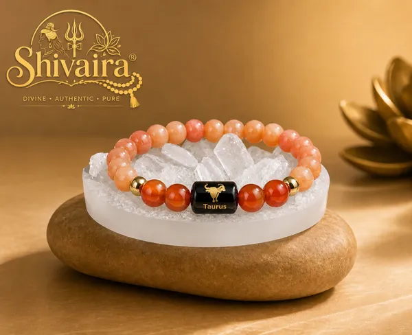 Taurus_(Vrashab_Rashi)_Zodiac_Bracelet_with_Raw_Selenite_Charging_Plate