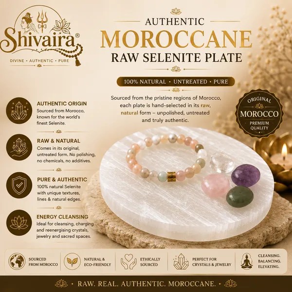 White_Raw_Selenite_Round_Crystal_Plate_For_Crystal_Charging