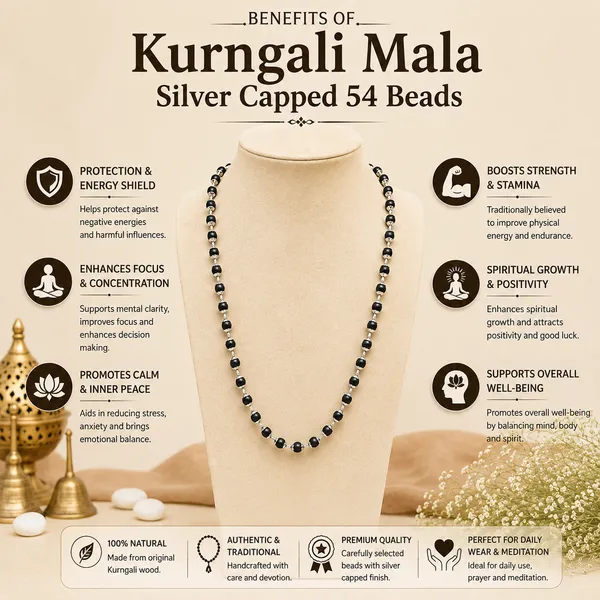 Natural_Kurungali_Mala_with_Silver_Capped_54_Beads_–_Authentic_&_Lab_Certified