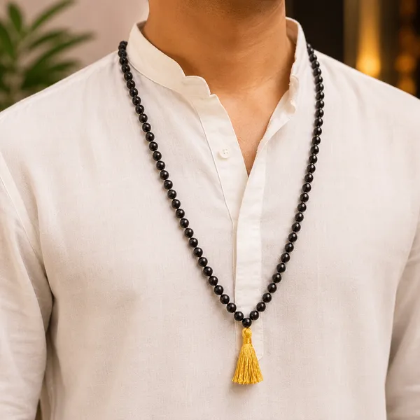 6_MM_108_Beads_Kurungali_Mala_–_Authentic_&_Lab_Certified_Original