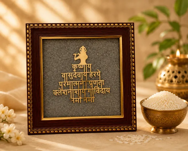 Krishna_Maha_Mantra_Sacred_Frame