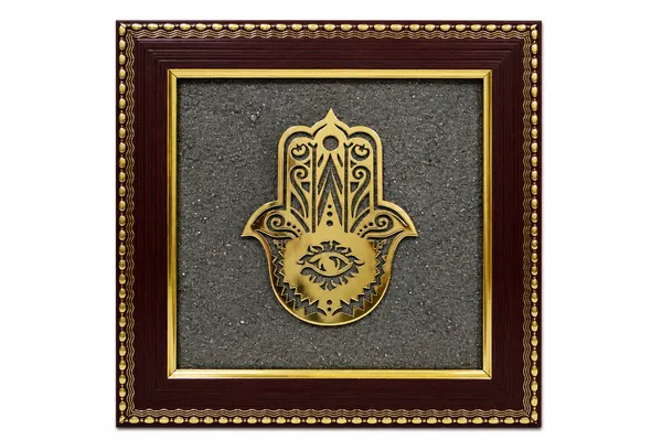 Hamsa_Evil_Eye_Pyrite_Crystal_Frame