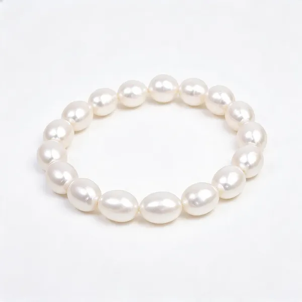 White_And_Cream_Pearls_Bracelet