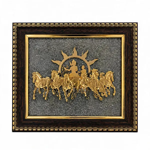 Gold_Pyrite_And_Frame_Material_Frame