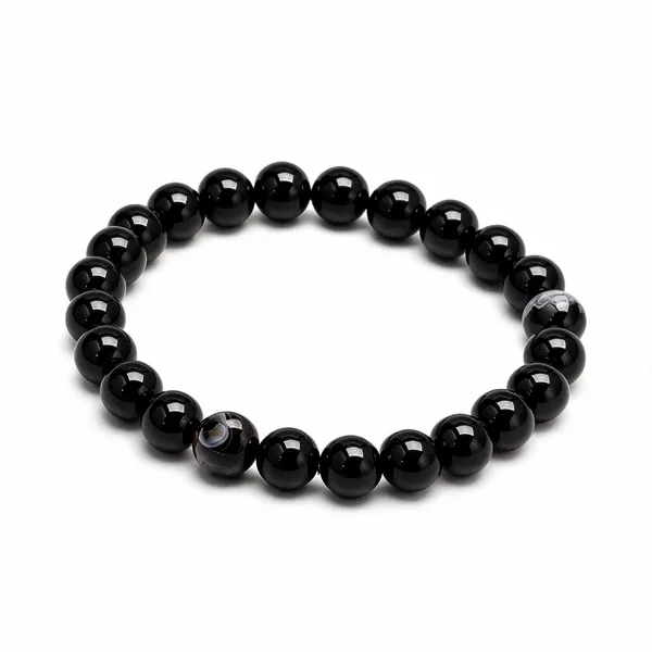 Black_And_Dark_Brown_Sulemani_Hakik_Likely_Agate_Bracelet