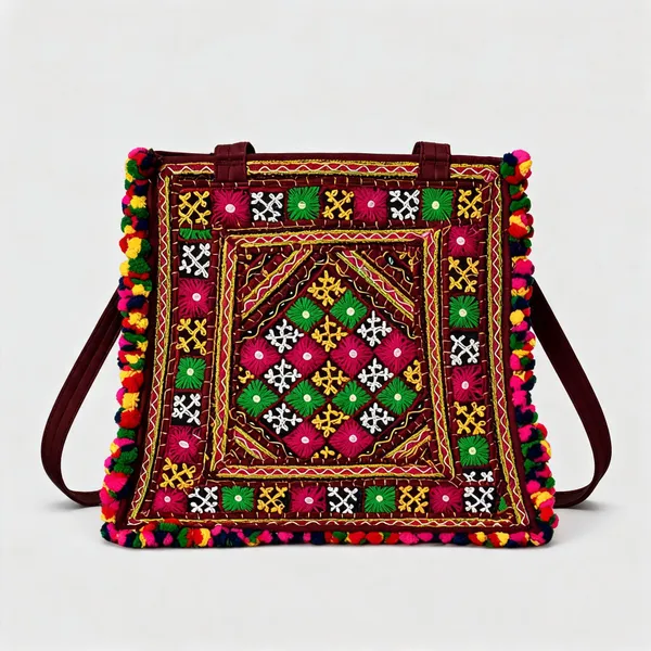 Multicolor_Cotton_Embroidered_Square_Shoulder_Bag_For_Women