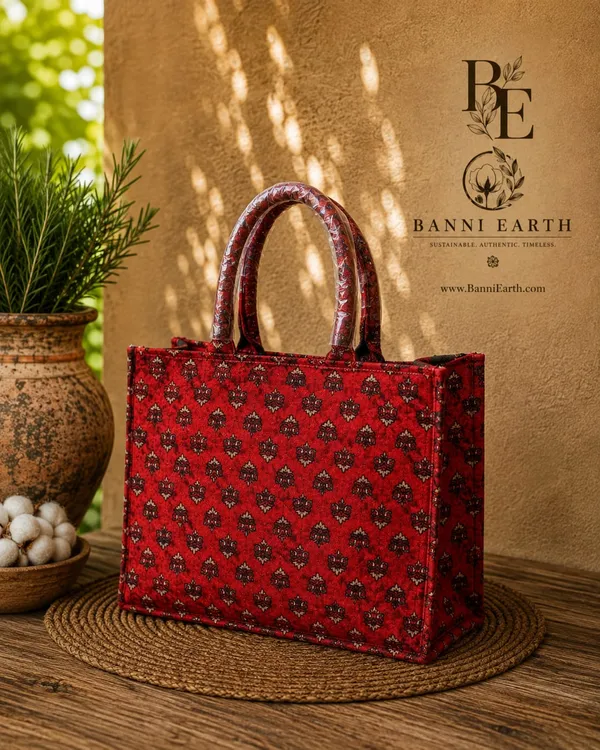 Multicolor_Vegan_Leather_Block_Printed_Tote_Bag_For_Women