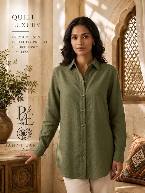 Olive_Kala_Cotton_Relaxed_Fit_Shirt_For_Women