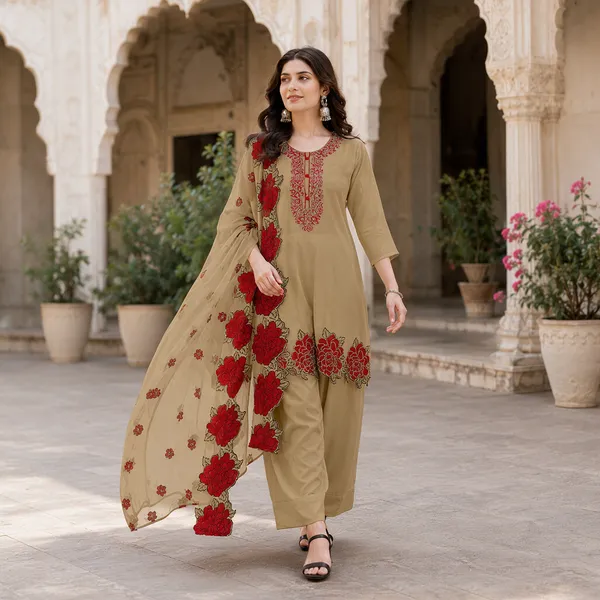 Beige_Natural_Crepe_Straight_Floral_Salwar_Suit_Set_For_Women