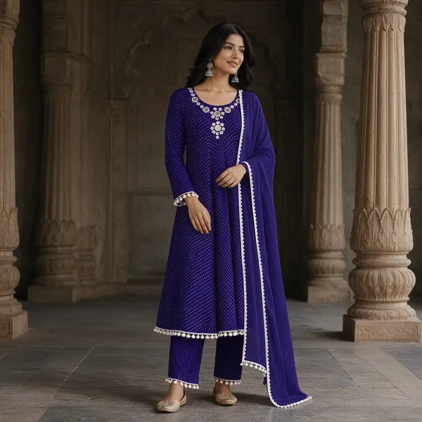 Purple_Natural_Crepe_Anarkali_Salwar_Suit_Set_For_Women