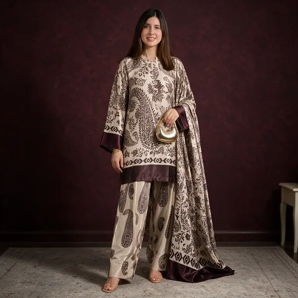 Cream_Black_Natural_Crepe_Straight_Cut_Printed_Kurta_Set_For_Women
