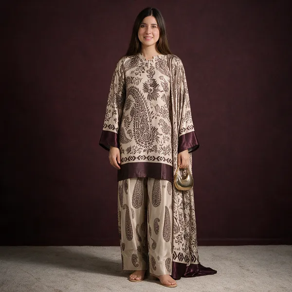 Cream_Black_Natural_Crepe_Straight_Cut_Printed_Kurta_Set_For_Women