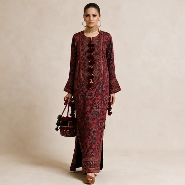 Maroon_Natural_Crepe_Straight_Paisley_Salwar_Suit_Set_For_Women
