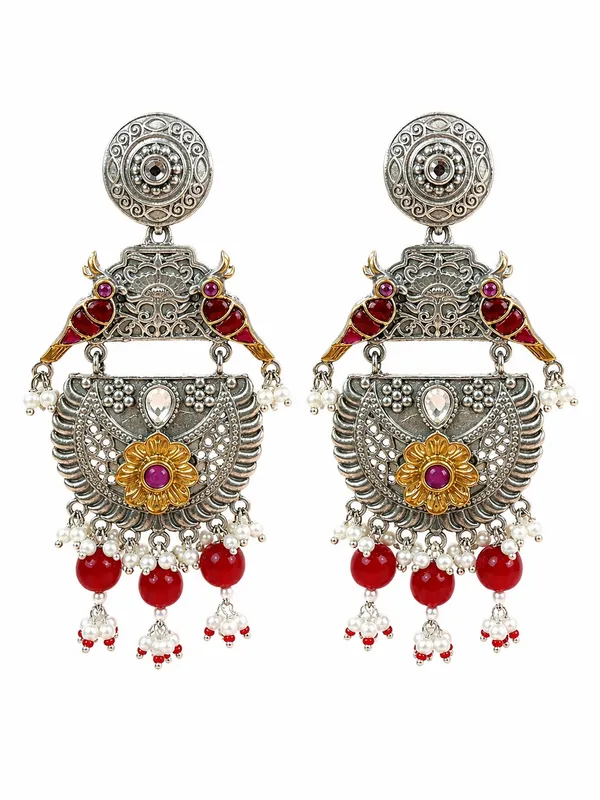 Rajsi_Scarlet_Sparrow_Earrings(53777)