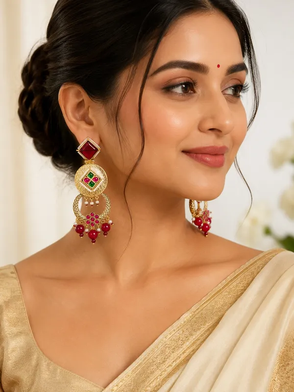 Meher_Crimson_Earrings(53649)