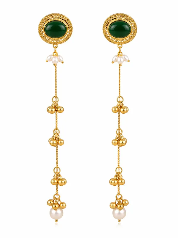Emerald_Ghungroo_Cascade_Earrings_(53464)