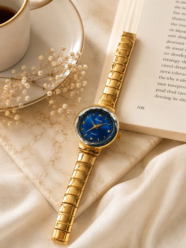 Azure_Shine_Gold_Bracelet_Watch_(57365)