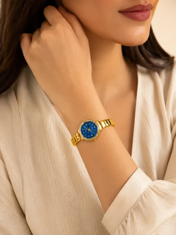 Azure_Shine_Gold_Bracelet_Watch_(57365)