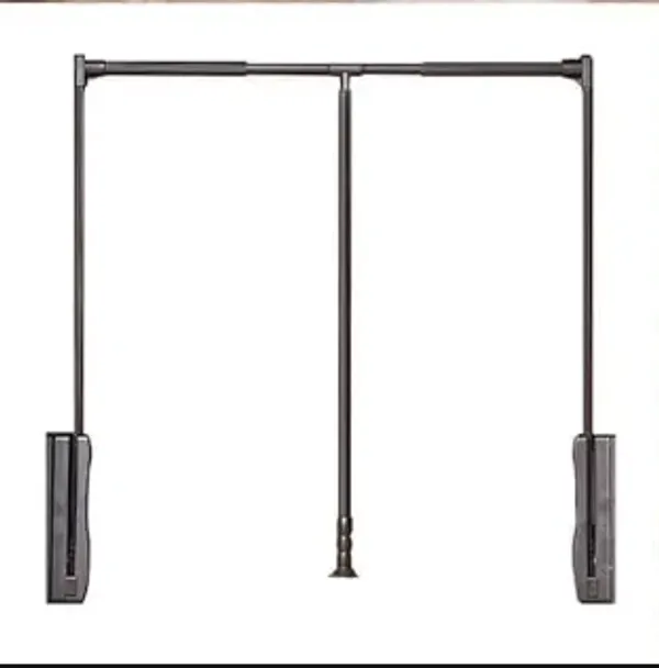 Pvc_Mild_Steel_Wardrobe_Soft_Close_Cloth_Lifter
