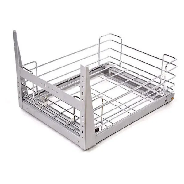 304_Stainless_Steel_Electroplated_Grain_Trolley_Basket