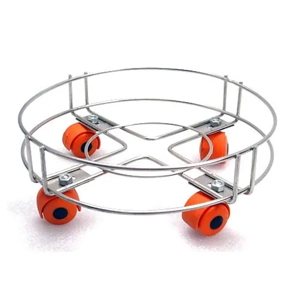 304_Stainless_Steel_Electroplated_Cylinder_Trolley