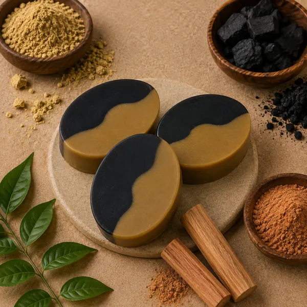 D-Tan_Sandalwood_Charcoal_Multani_Mitti_Soap_-_Pack_Of_3