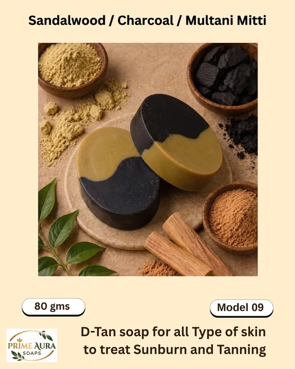 D-Tan_Sandalwood_Charcoal_Multani_Mitti_Soap_-_Pack_Of_3
