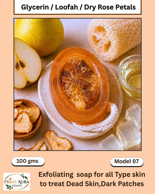 Glycerin_Loofah_Rose_Petals_Exfoliating_Soap_(_with_Draw_string_)_-_Pack_Of_2