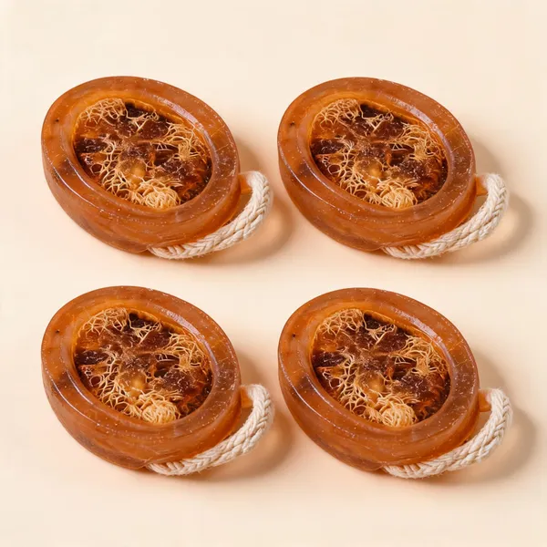 Glycerin_Loofah_Rose_Petals_Exfoliating_Soap_-_Pack_Of_4