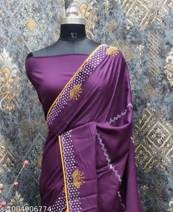 Purple_Georgette_Embroidered_Saree_For_Women