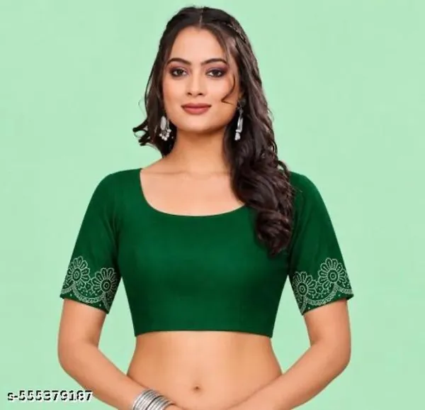 Green_Georgette_Embroidered_Saree_For_Women
