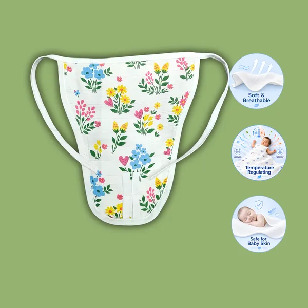 White_Muslin_Nappy_Set_for_Babies_(3_Pieces)_Butterfly,_Flowers,_Bicycle_Design