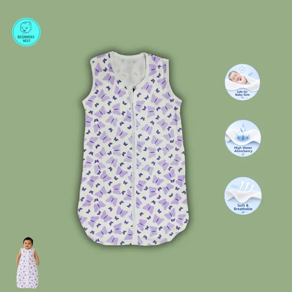 Muslin_Sleeping_Bag_Butterfly