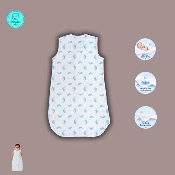 Muslin_Sleeping_Bag_Blue_Whale