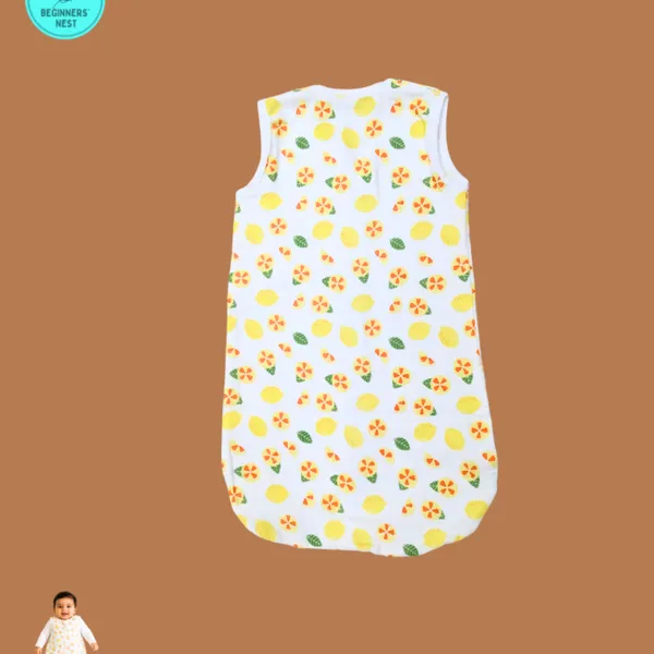 Muslin_Sleeping_Bag_Yellow_Lemon