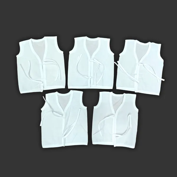 Pure_White_Tie_Knot_Jabla_Set_for_Babies_(5_Pieces)