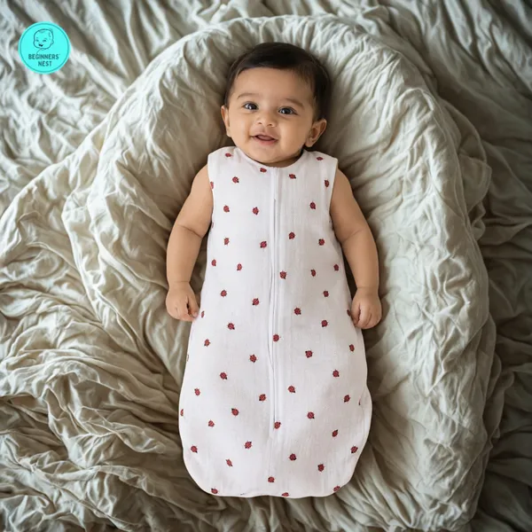 Muslin_Sleeping_Bag_Red_Lady_Bug