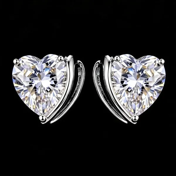 Gold-Tone_Heart-Shaped_Crystal_Stud_Earrings_For_Women