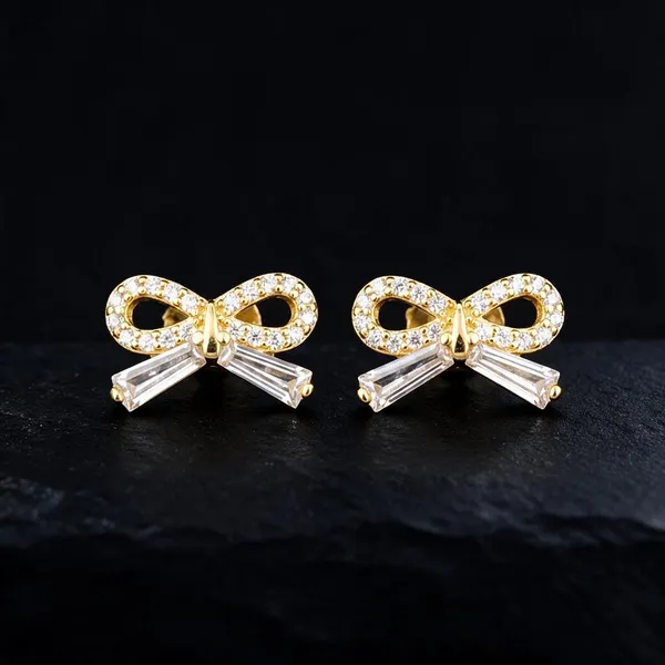 Gold_Crystal_Bow_Stud_Earrings_For_Women