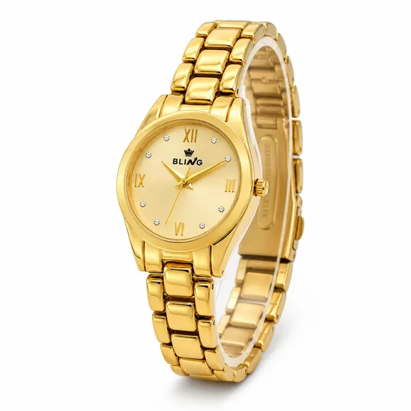 Bling_Royal_Gold_Roman_Dial_Brass_Bracelet_Analog_Watch_For_Women